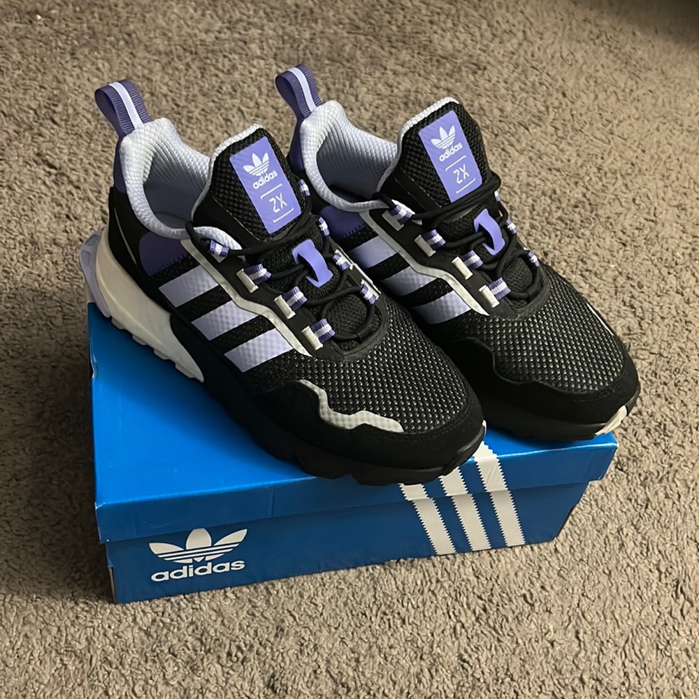Brand new adidas ZX 1K Boost - Seasonality Black and Purple